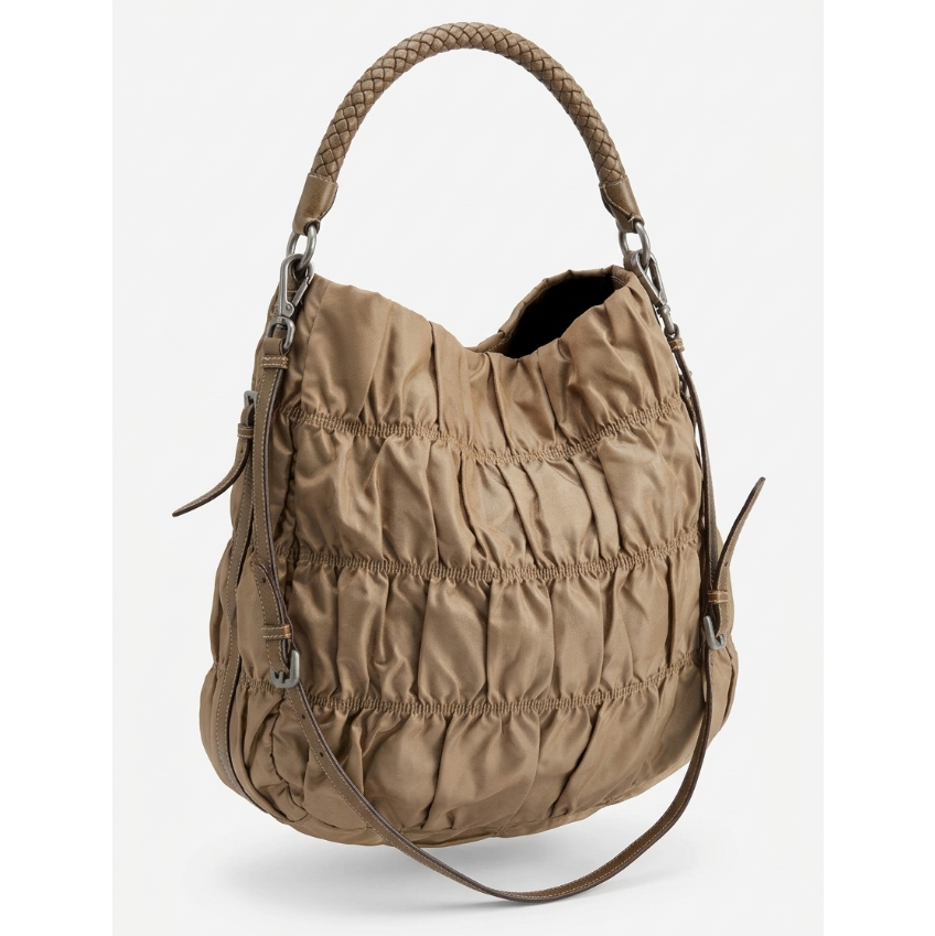 Prada Tessuto Gaufre Hobo Bag (Early 2000's)
