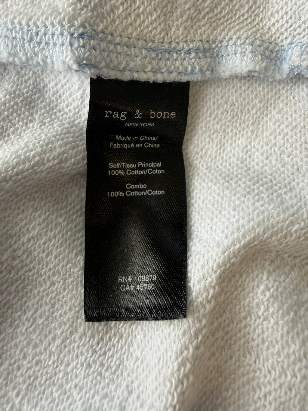 Rag & Bone Acid Wash Sweat Shorts Size Small