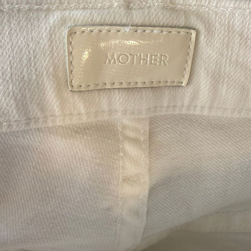 Mother The Insider Crop Step Fray Size 29