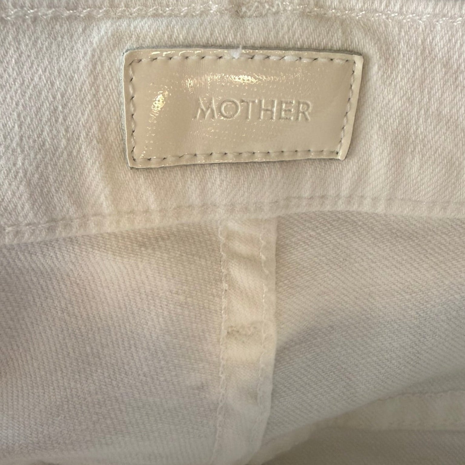 Mother The Insider Crop Step Fray Size 29