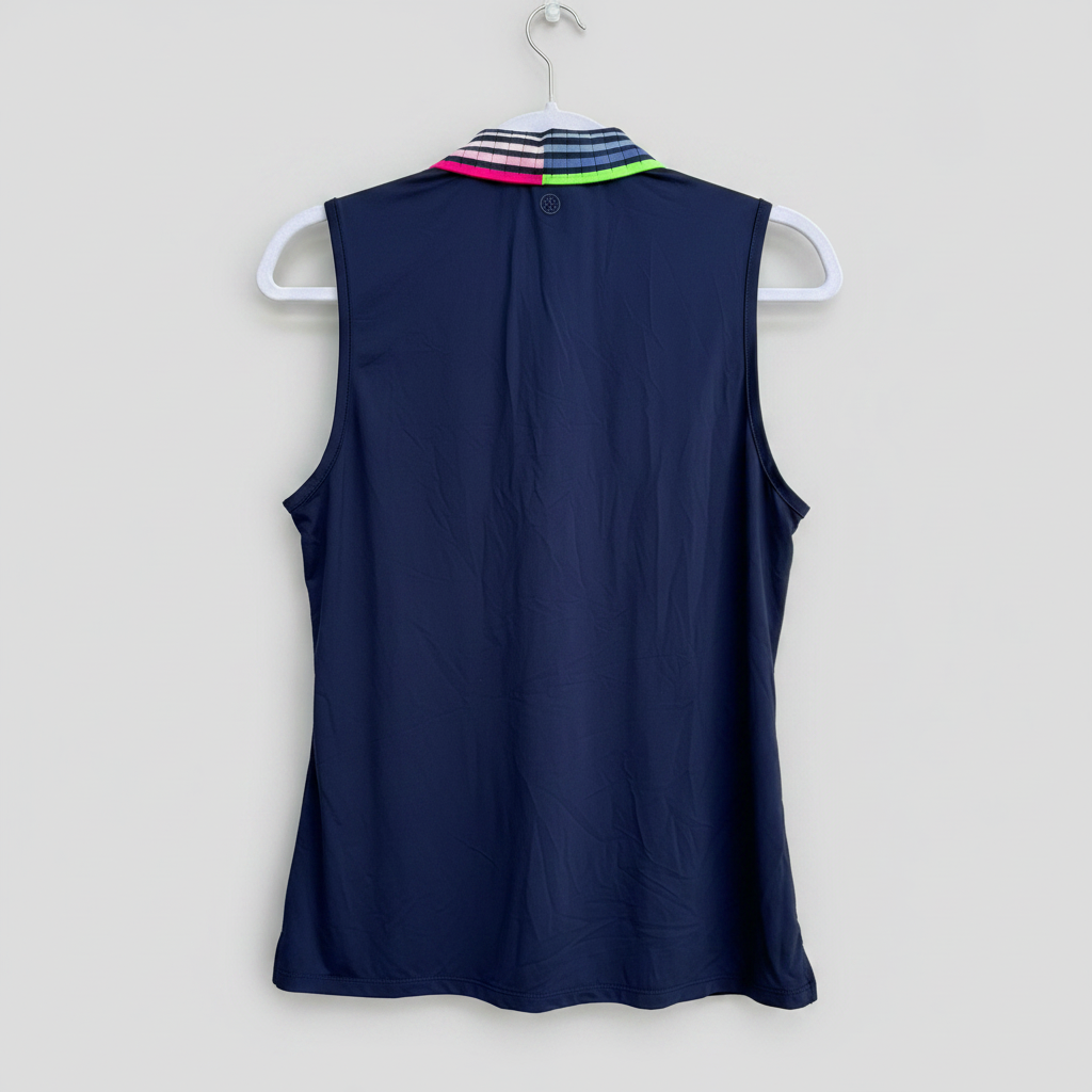 G/Fore Sleeveless Golf Polo Shirt Size Medium