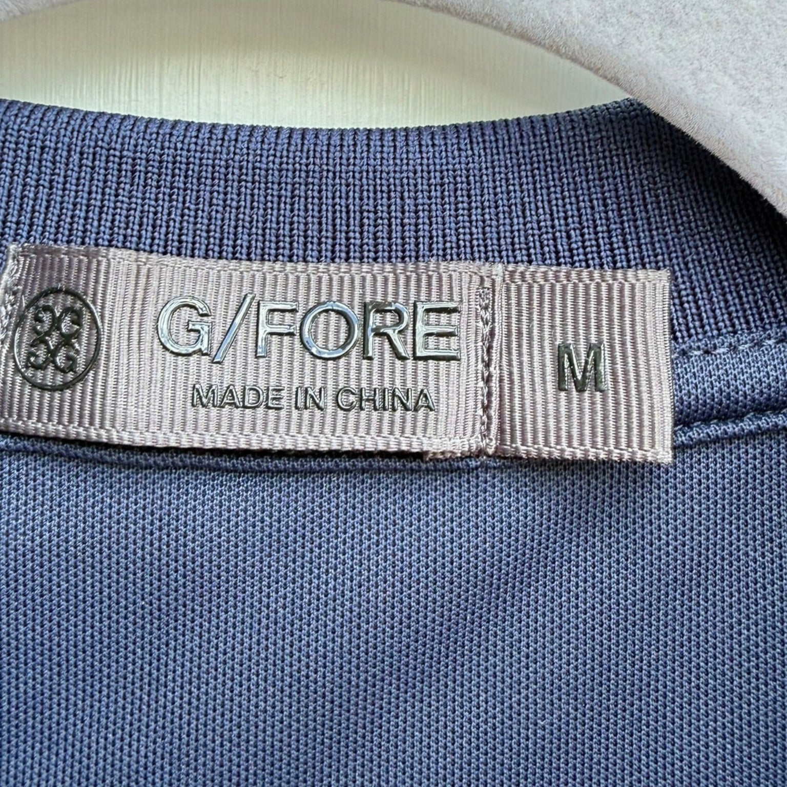G/Fore Sleeveless Striped Golf Polo Size Medium