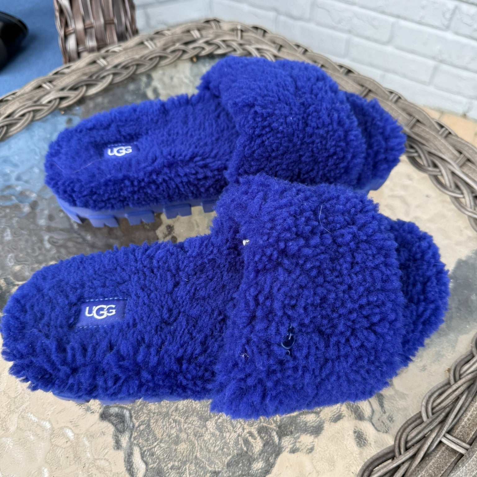 Ugg Fluff Yeah Slide Slippers SIze 8