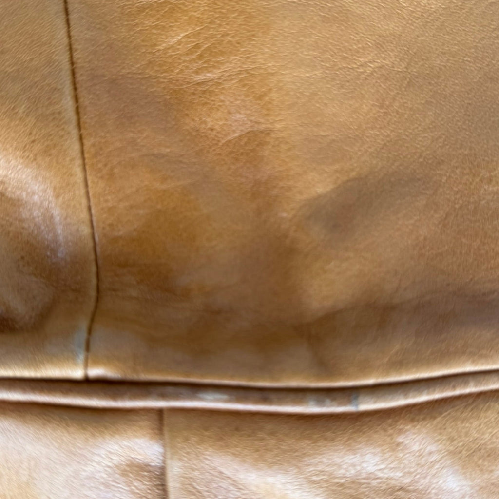 Chloe Ethel Handbag Leather 2-way Brown Gold.