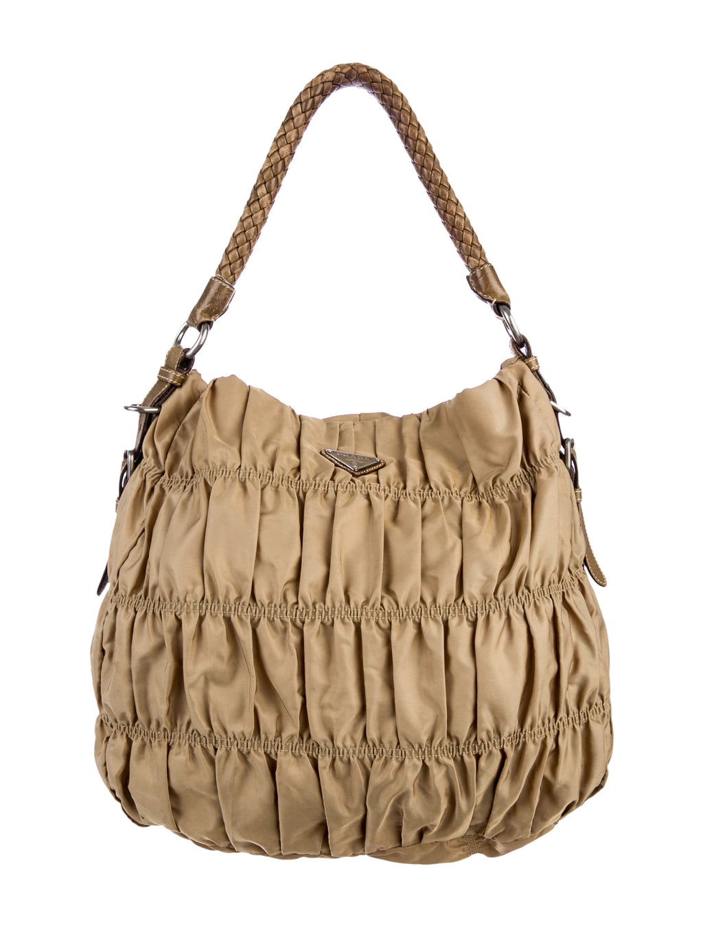 Prada Tessuto Gaufre Hobo Bag (Early 2000's)