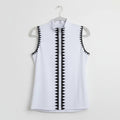 Ace Golf Sleeveless Zip-Front Golf Top Size Medium