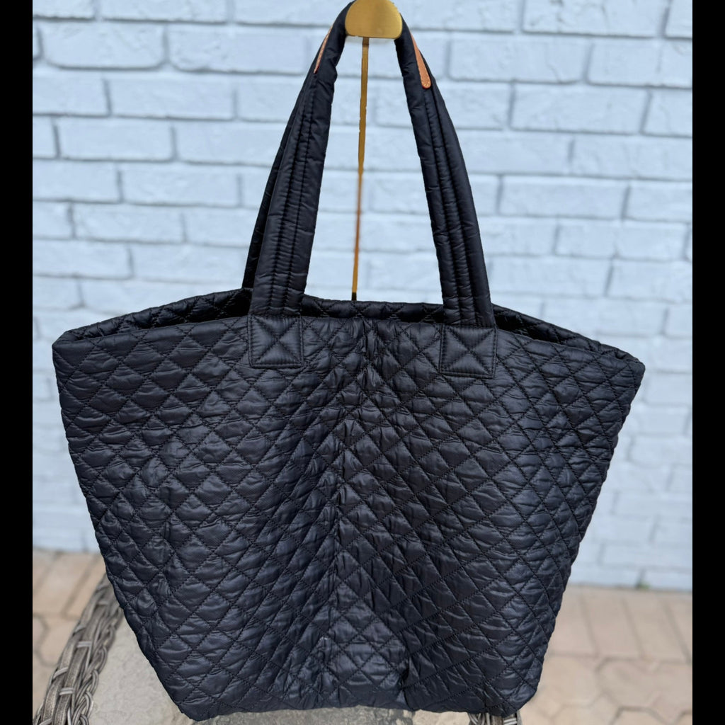 MZ Wallace Large Quilted Nylon Tote