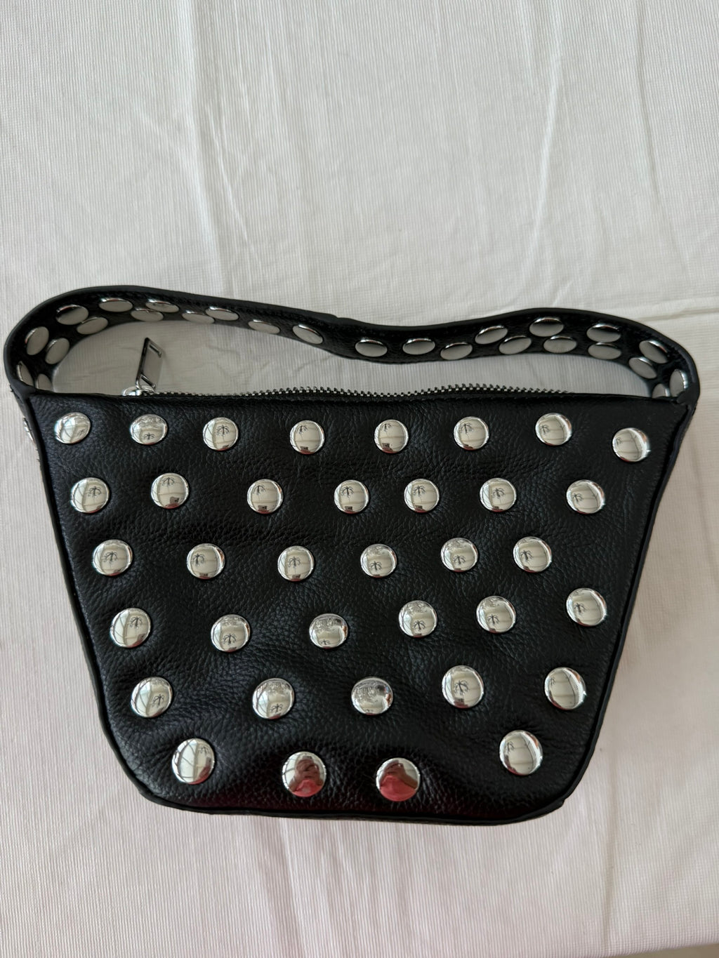 Walter Baker Hendrix Studded Mini Shoulder Bag- Black