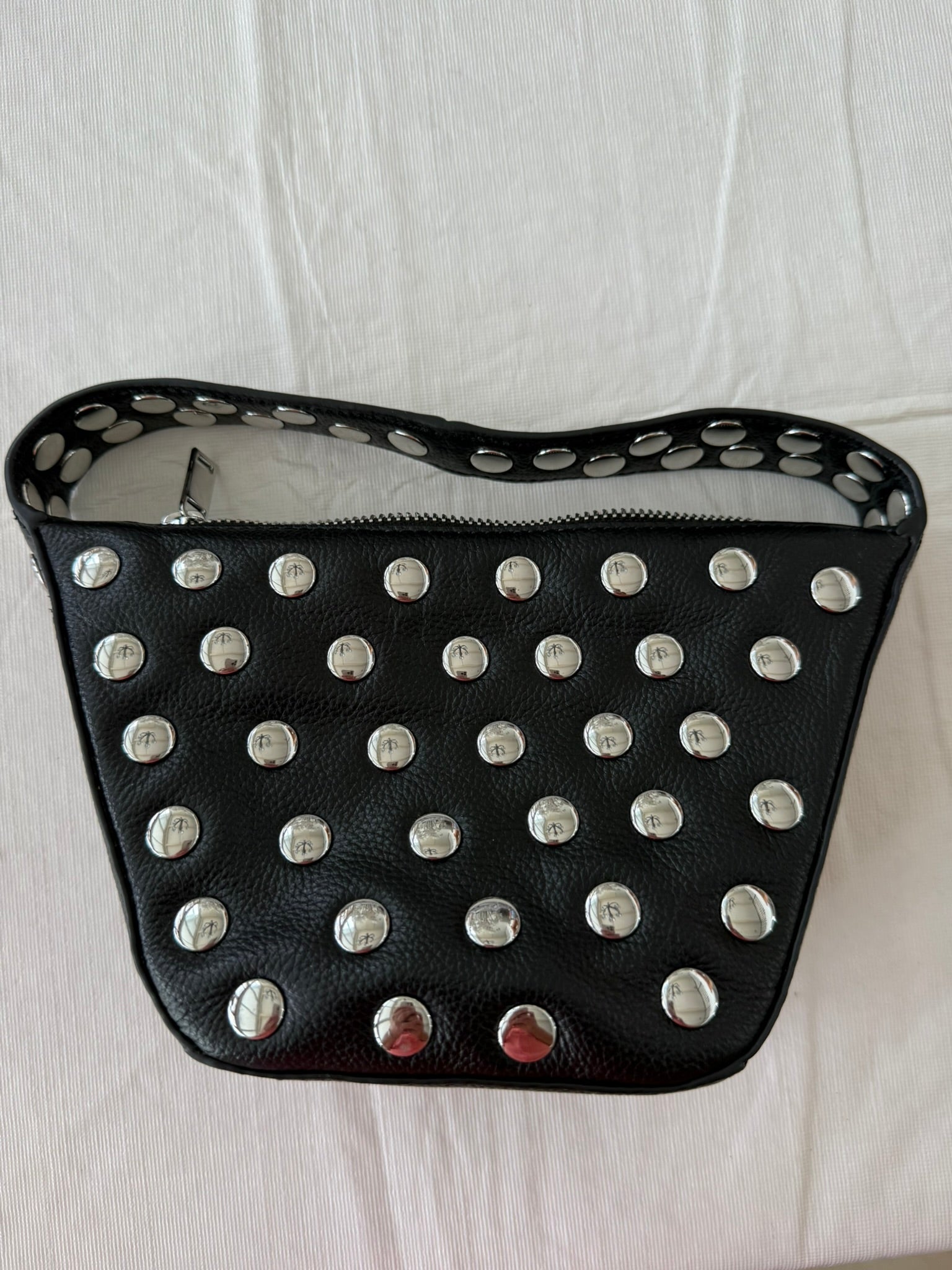 Walter Baker Hendrix Studded Mini Shoulder Bag- Black
