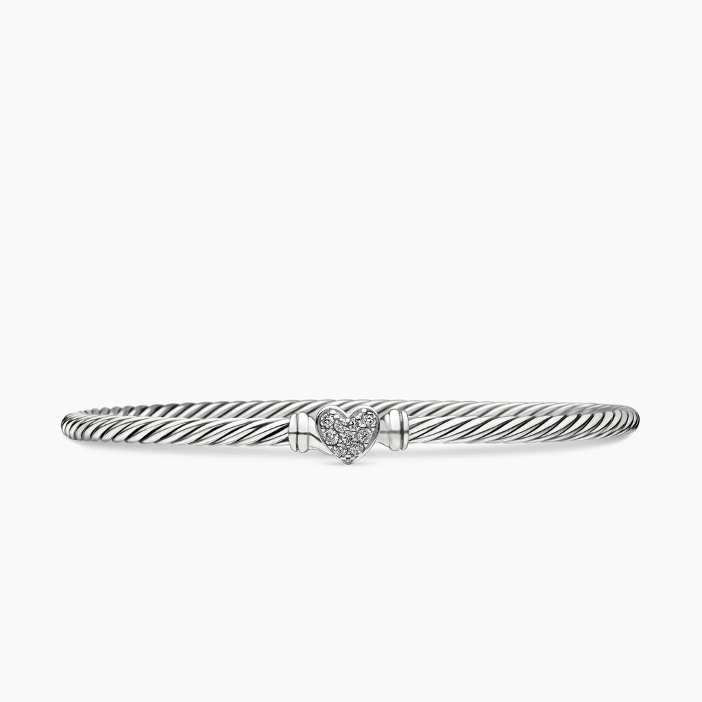 David Yurman Cable Heart Bracelet