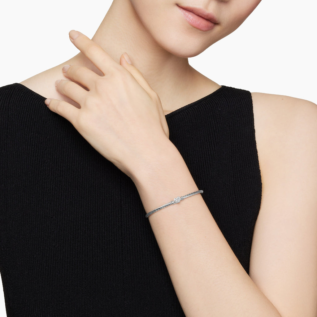David Yurman Cable Heart Bracelet