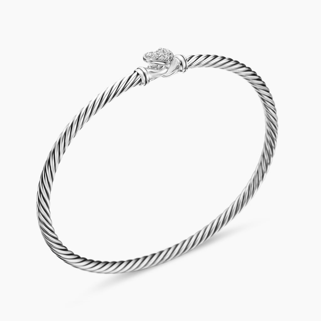 David Yurman Cable Heart Bracelet