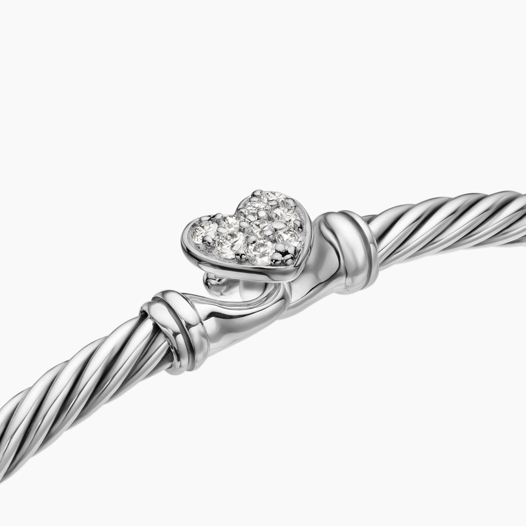 David Yurman Cable Heart Bracelet
