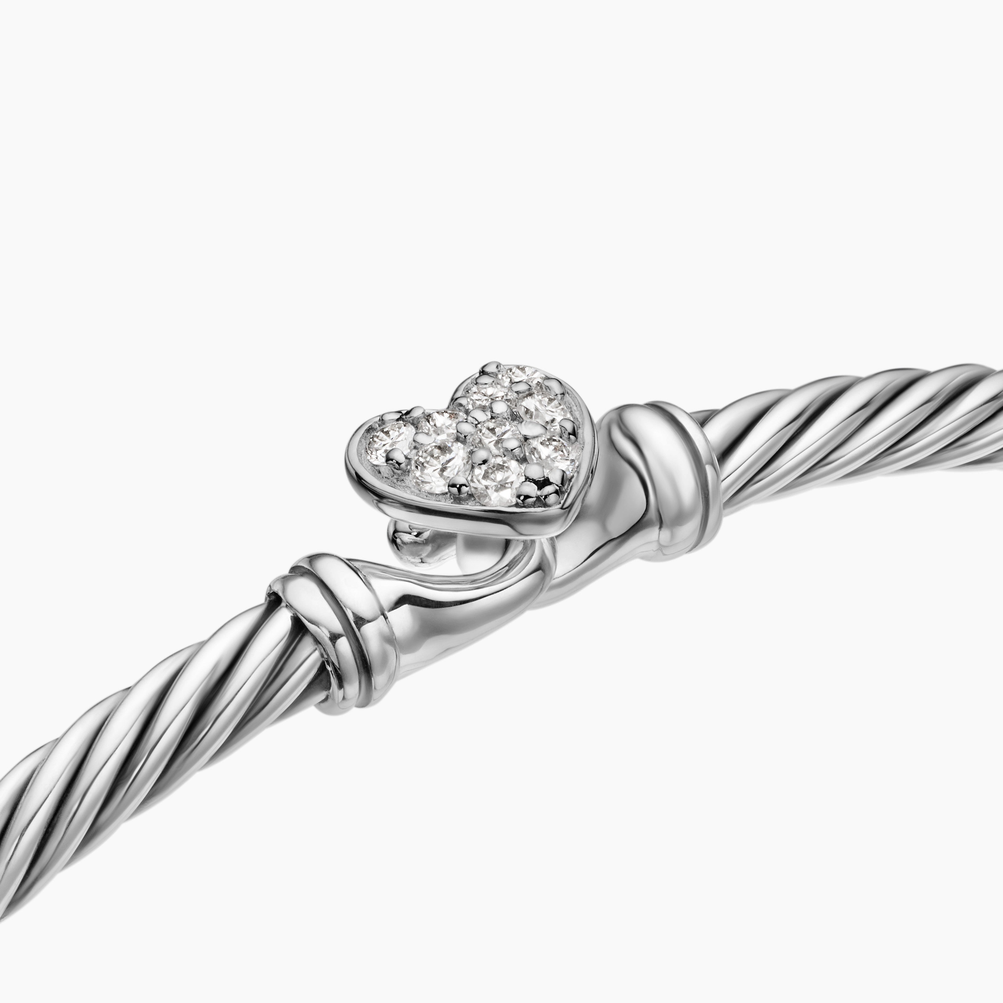 David Yurman Cable Heart Bracelet