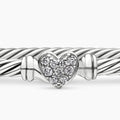 David Yurman Cable Heart Bracelet