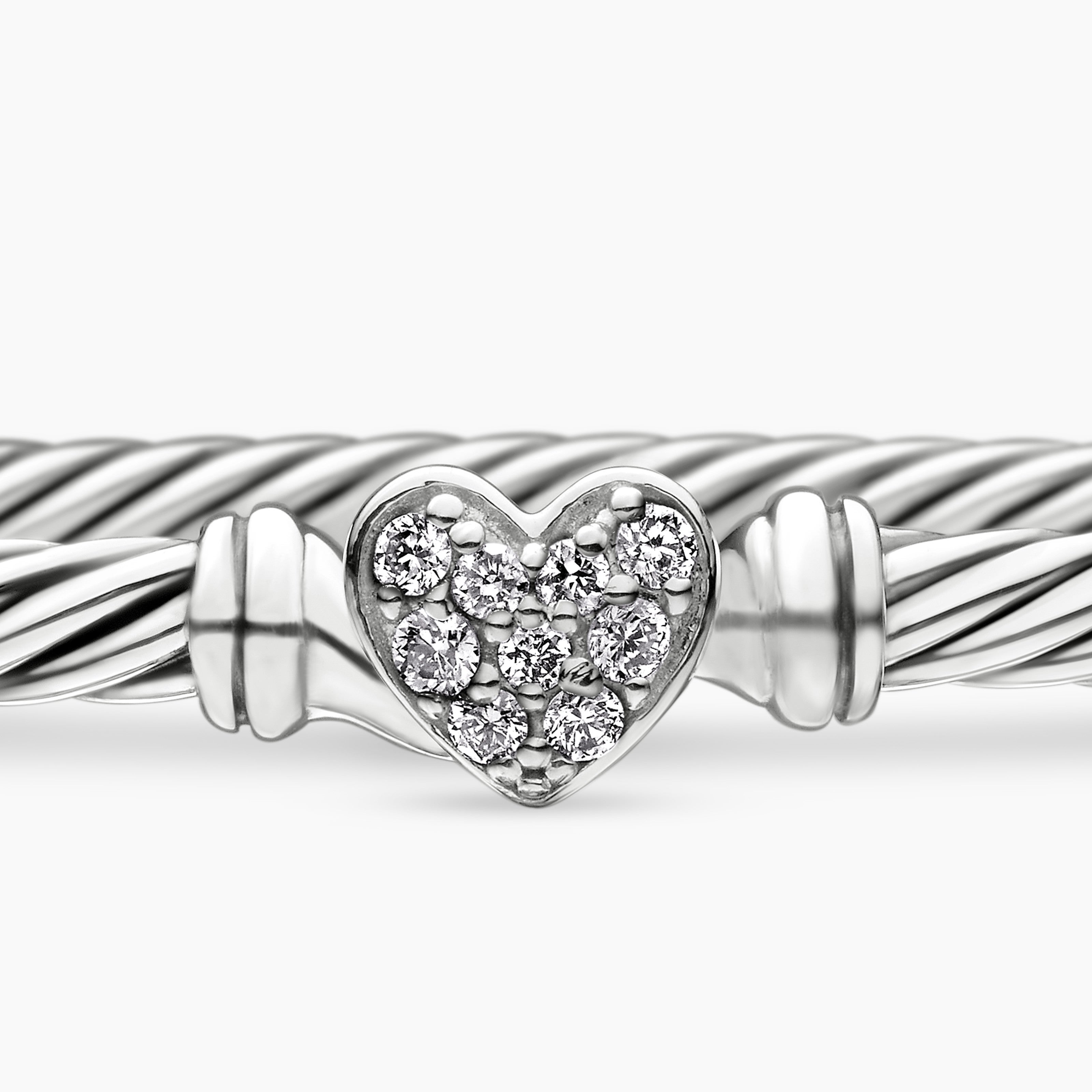 David Yurman Cable Heart Bracelet