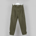 Ba&sh Olive Green Cargo Pants Size 38 (US 6) | High-Waisted Utility Trousers