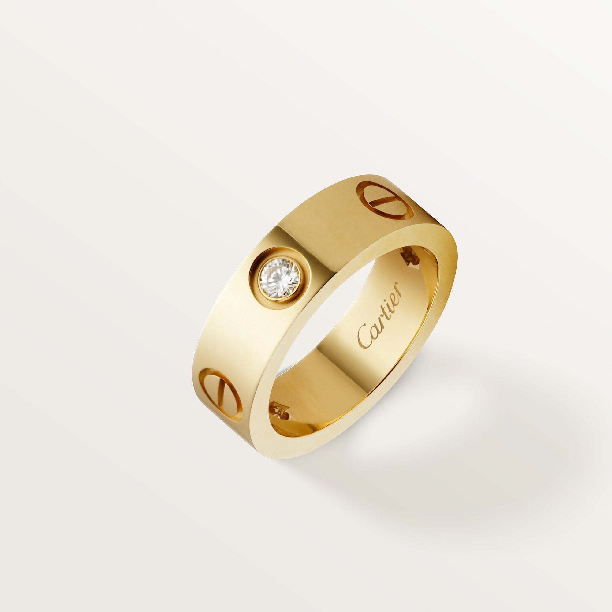 Cartier Love 3 Diamond Ring (Small Size)