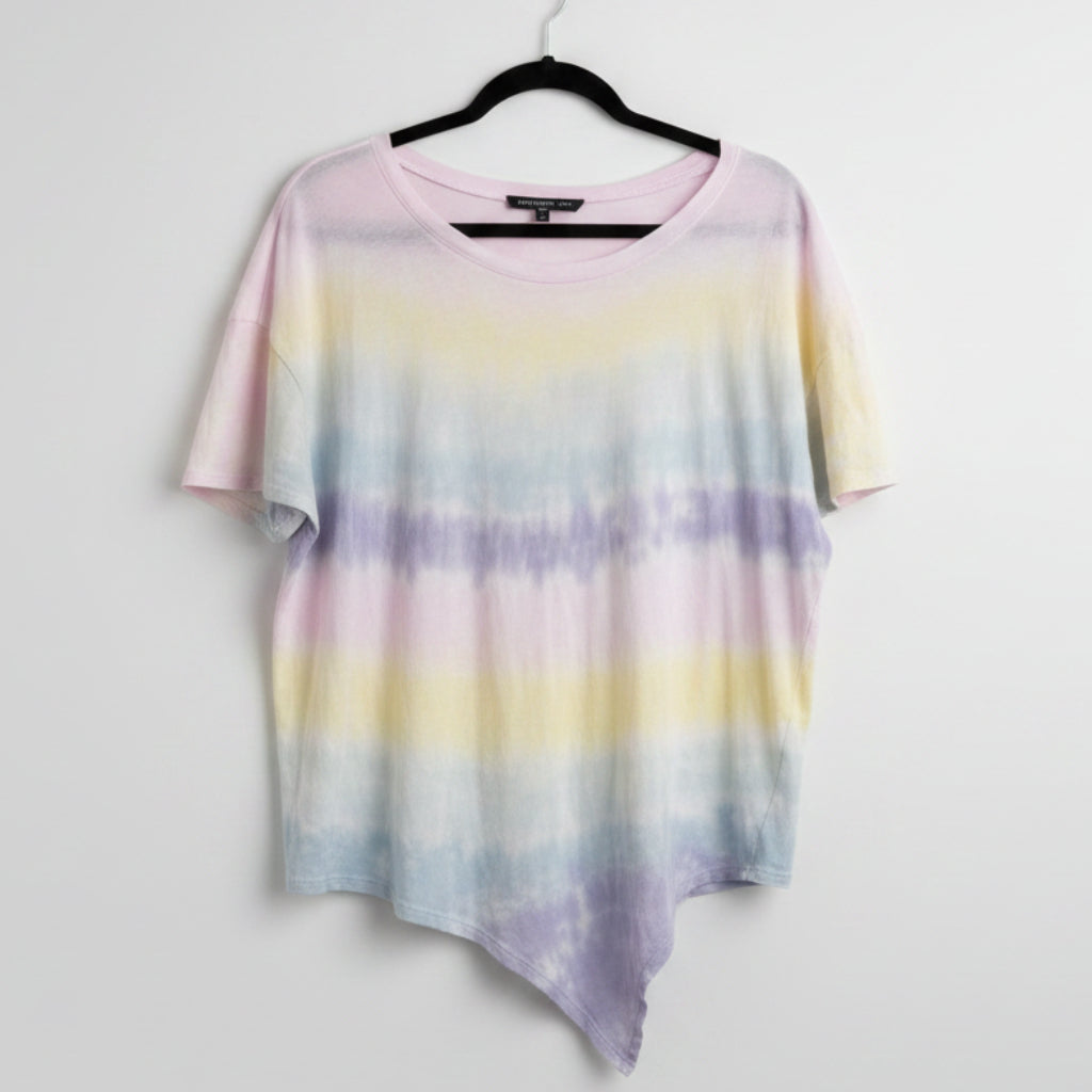 Generation Love Pastel Tie-Dye Tee Size S | Women's Designer Cotton T-Shirt