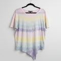 Generation Love Pastel Tie-Dye Tee Size S | Women's Designer Cotton T-Shirt