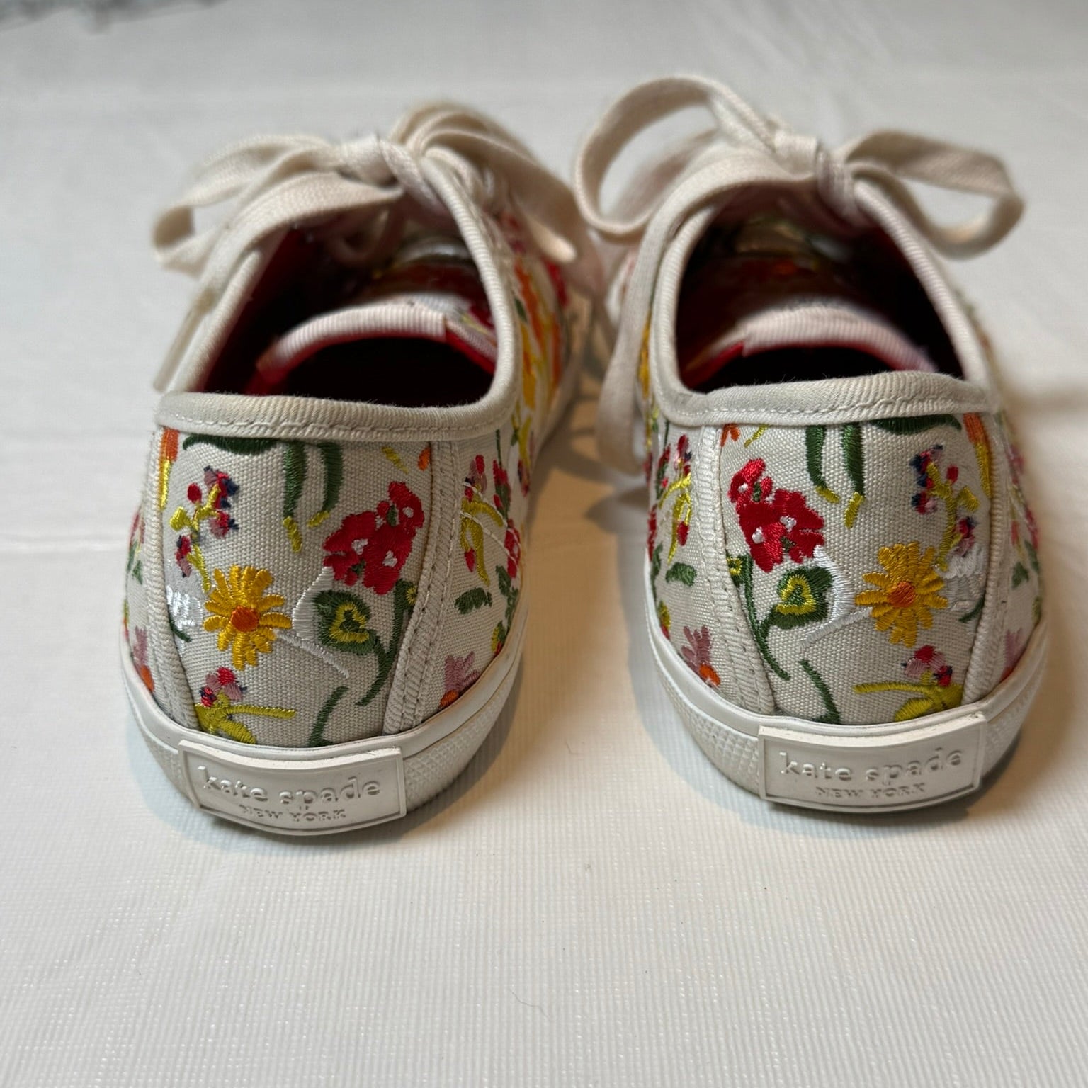 Kate Spade Tennison Floral Embroidered Sneakers (Multiple Sizes)