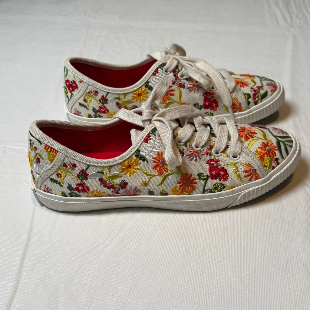 Kate Spade Tennison Floral Embroidered Sneakers (Multiple Sizes)