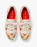 Kate Spade Tennison Floral Embroidered Sneakers (Multiple Sizes)