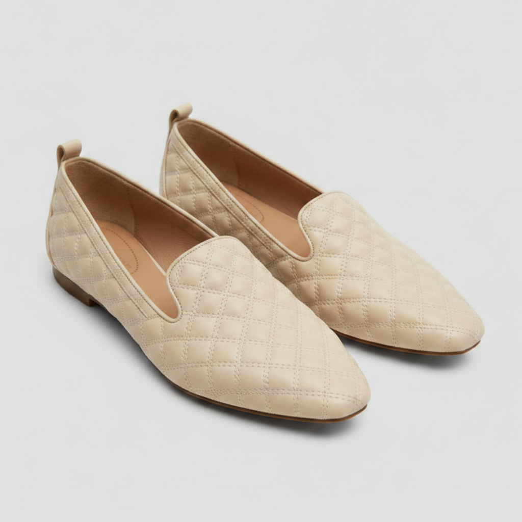 Corso Como Quilted Pointed-Toe Flats Size 8