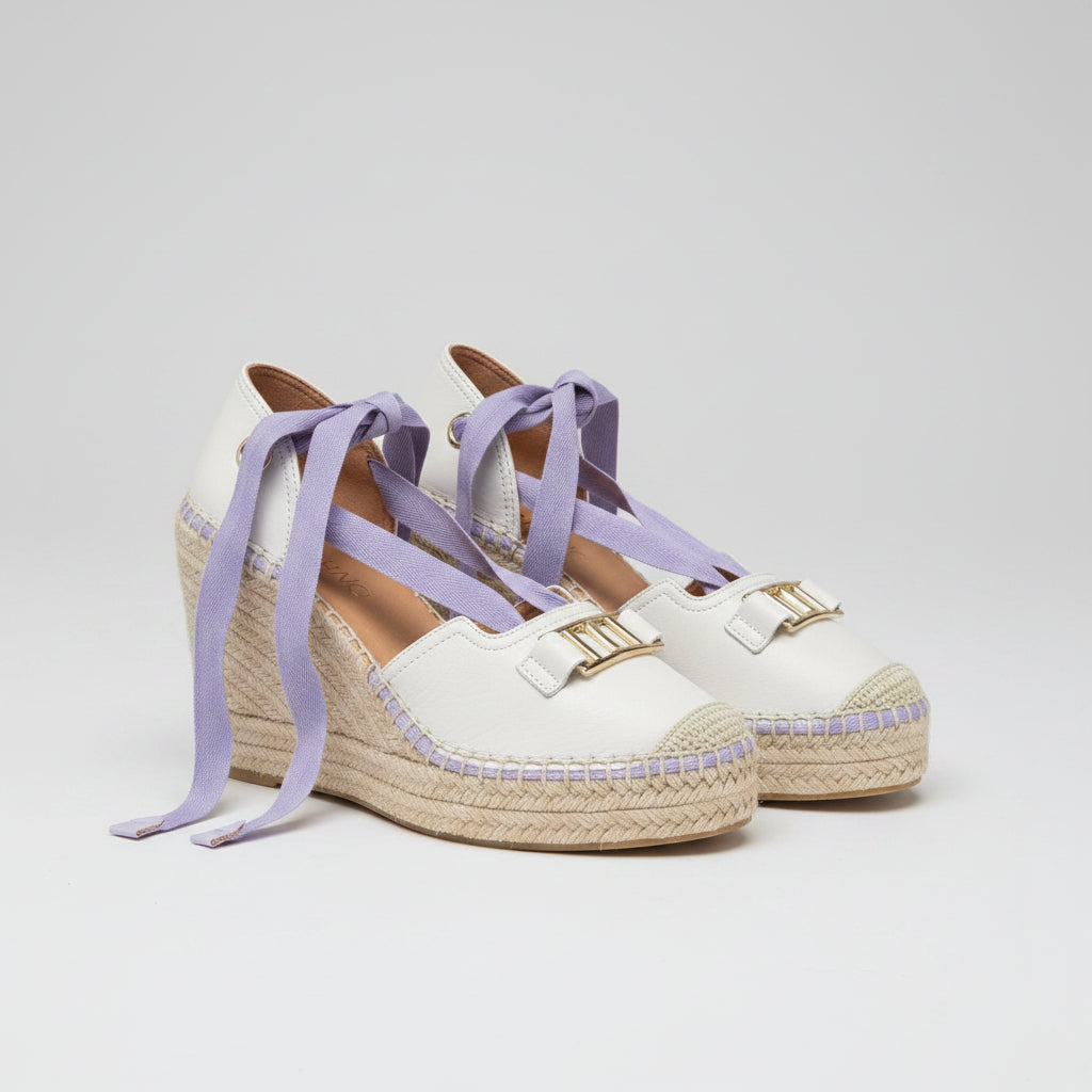 Valentino by Mario Valentino Roxana VLOGO Wedge Sandal Size 38