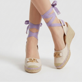 Valentino by Mario Valentino Roxana VLOGO Wedge Sandal Size 38