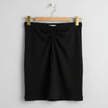 Stateside Black Ruched Tub Top Size Small