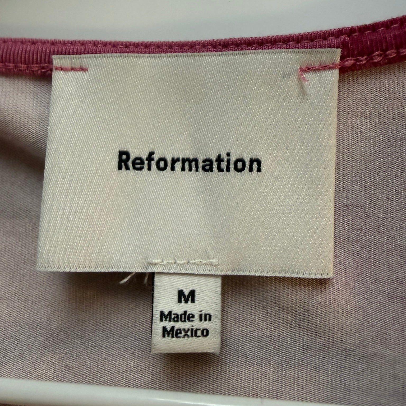 Reformation Floral V-Neck Sleeveless Top Size Medium