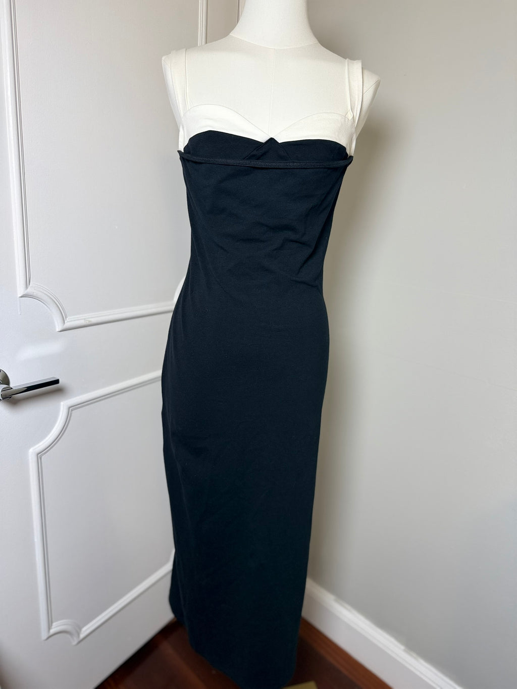 Reformation Nelle Colorblock Knit Midi Dress Size Small