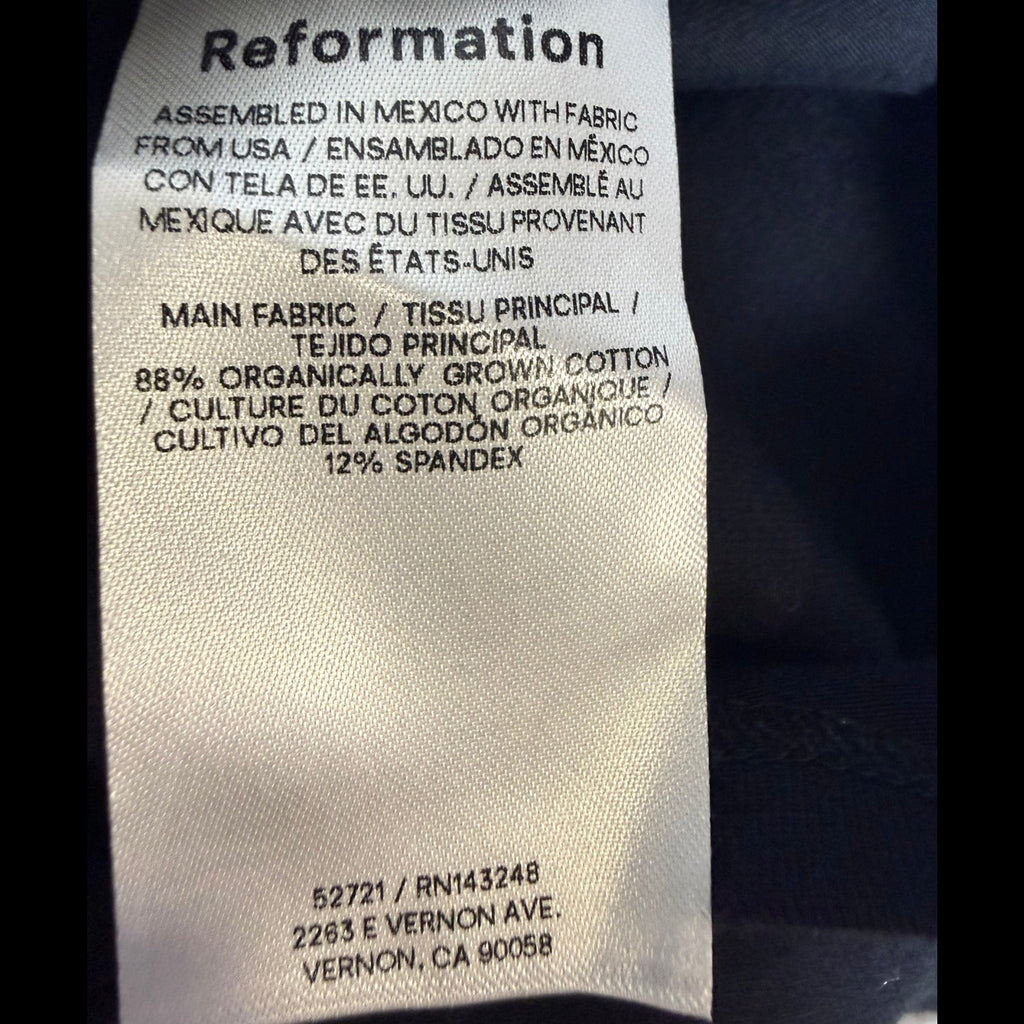 Reformation Nelle Colorblock Knit Midi Dress Size Small