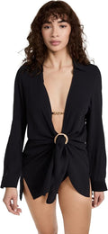 PQ Swim Midnight Millie Tie Cover-Up Size Xs/S