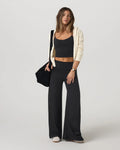 Vuori Halo Easy Performance Wide-Leg Black Pants Size Medium