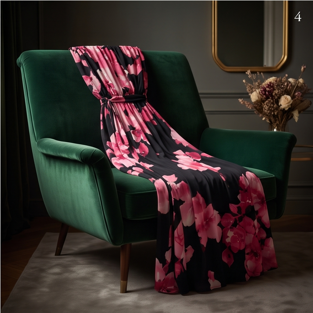 Ariella Floral Print Strapless Maxi Dress Size S