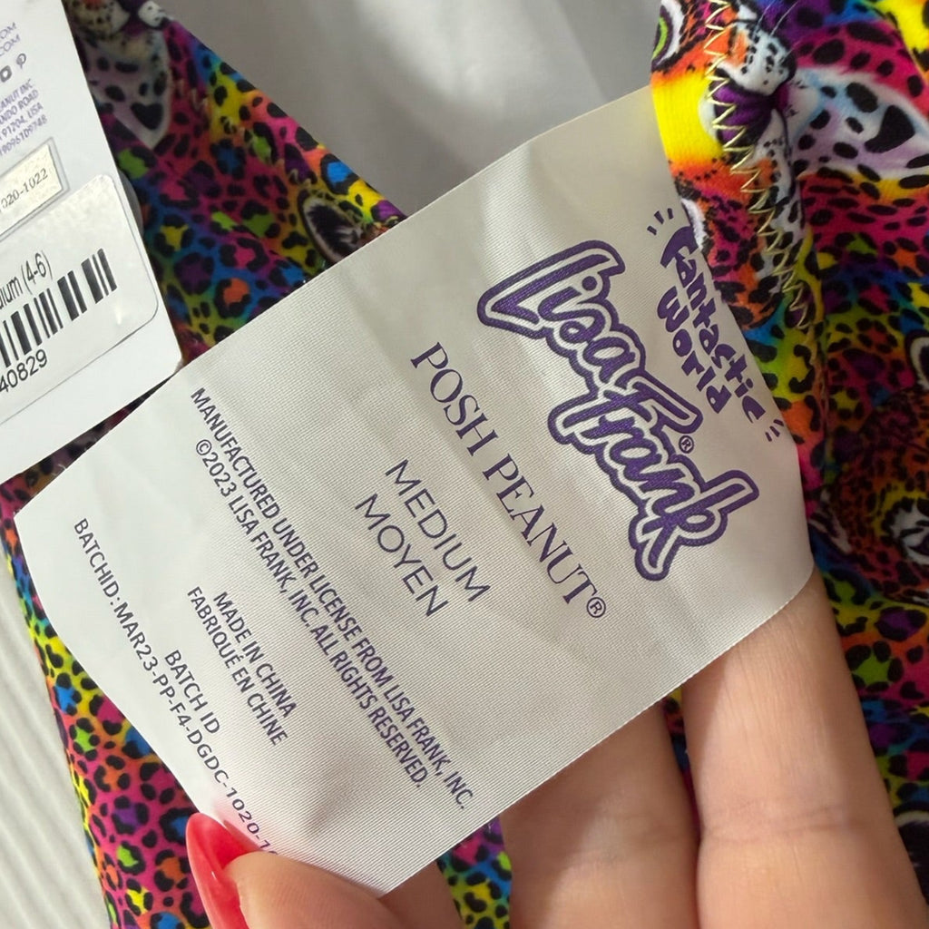 Posh Peanut x Lisa Frank One-Piece, Mommy & Me Swimsuit Womens M Baby 18-24 Months