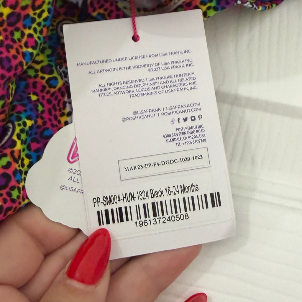 Posh Peanut x Lisa Frank One-Piece, Mommy & Me Swimsuit Womens M Baby 18-24 Months