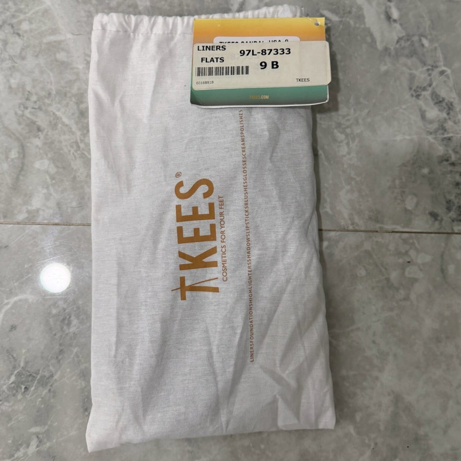Tkees Liners Leather Flip Flops Size 9