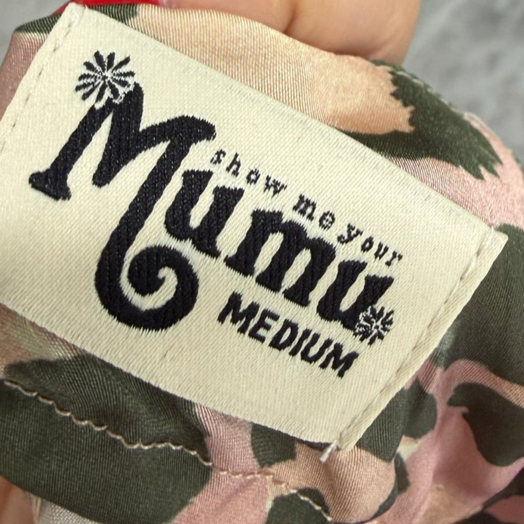 Show Me Your Mumu Leopard Slip Dress Size M