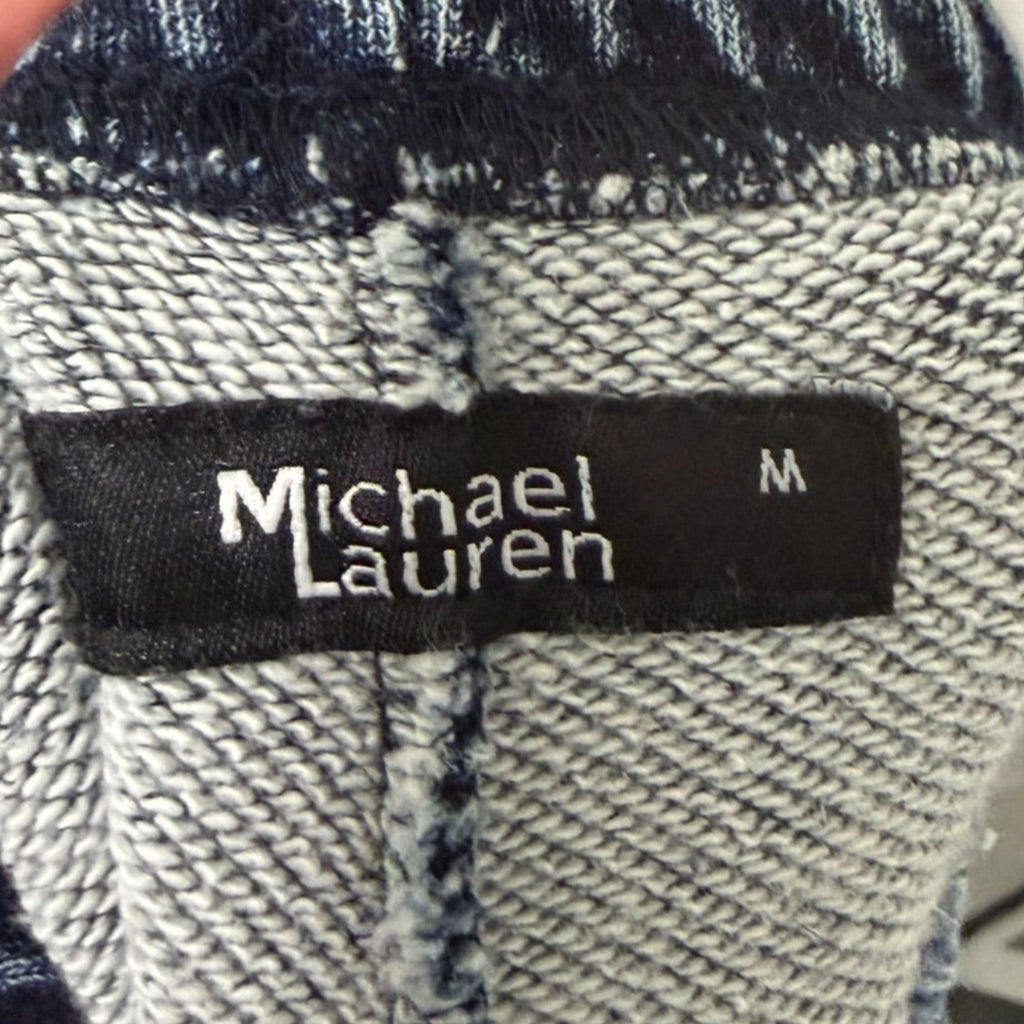 Michael Lauren Acid Wash Zip Hoodie & Jogger Set Size M