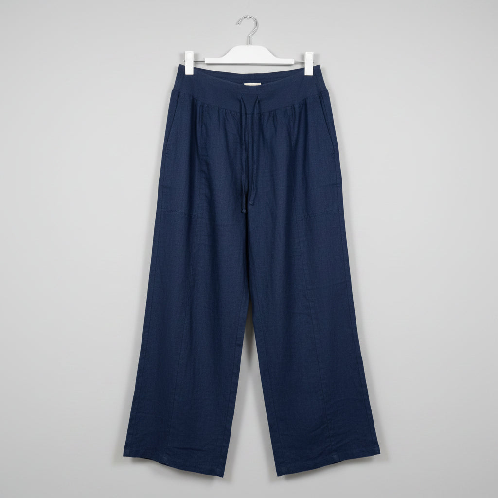 Eileen Fisher Organic Linen Pull-On Pants Size XS
