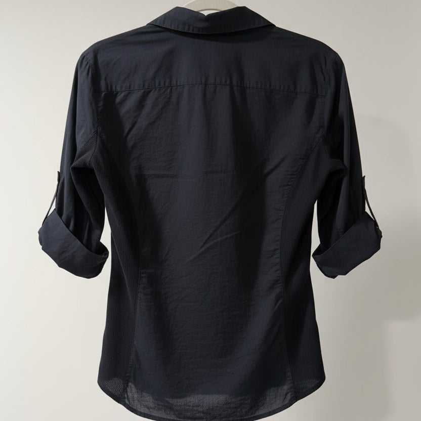 James Perse Black Utility Shirt Size 2 (M)