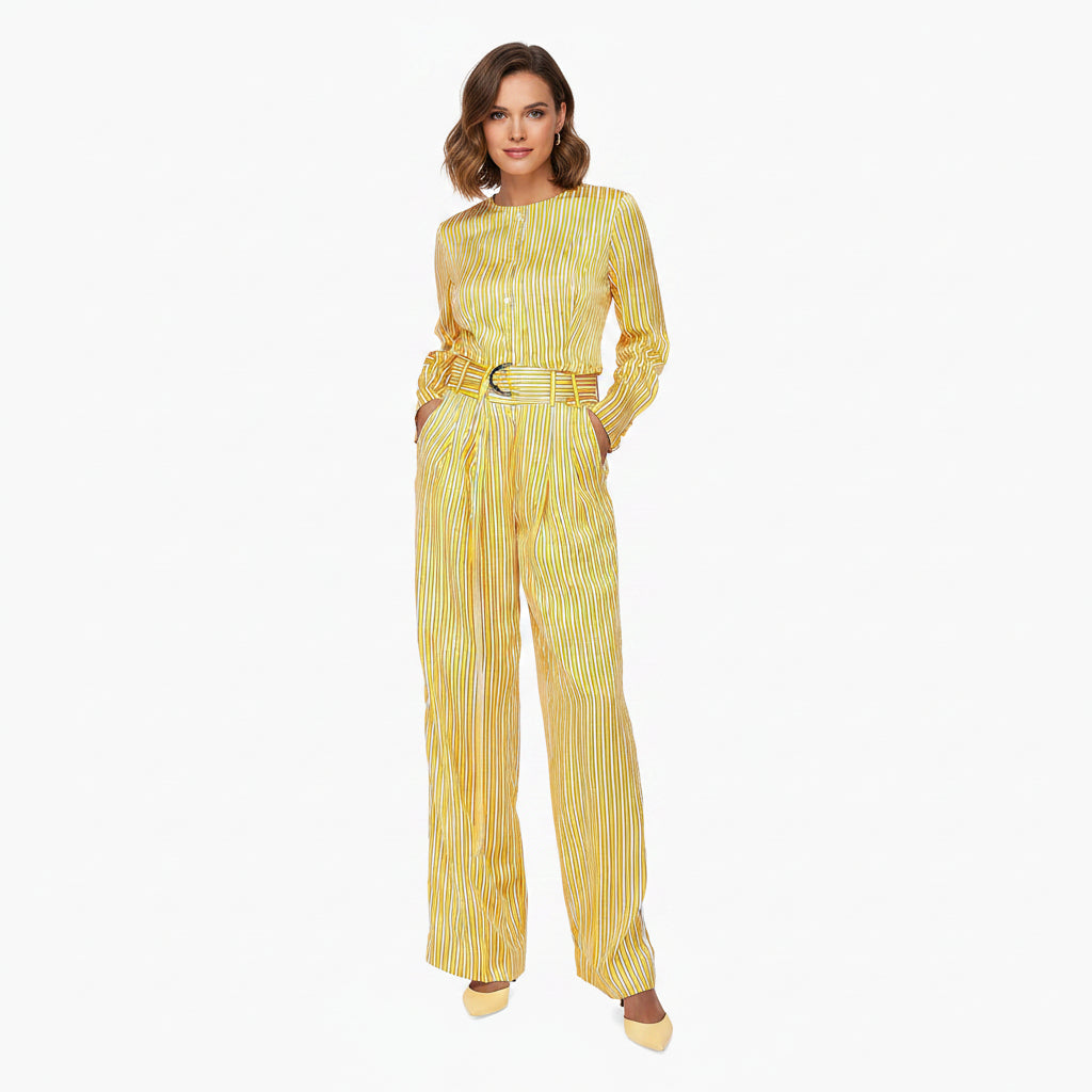 Equipment La Rue Saint Honoré Armand Stripe Trousers Size 2 NWT | Women's Designer Pants