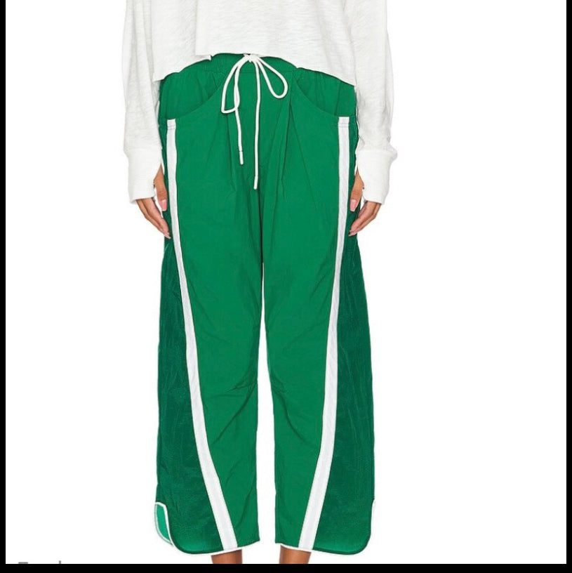 FP Movement Champ Is Here Pant Heritage Green Size XS | Women's Athleisure Pants