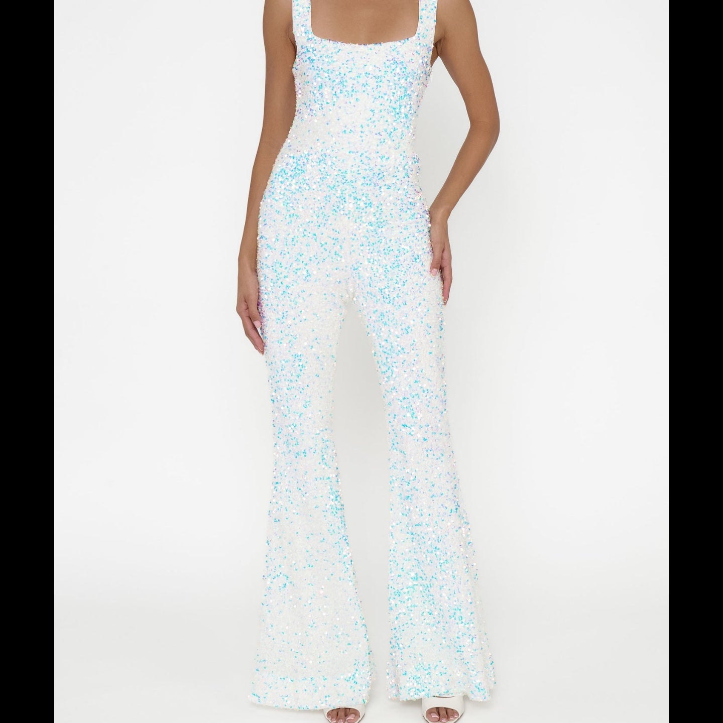 Show Me Your Mumu Sequin Jumpsuit Size XS | Women's Designer Party Jumpsuit