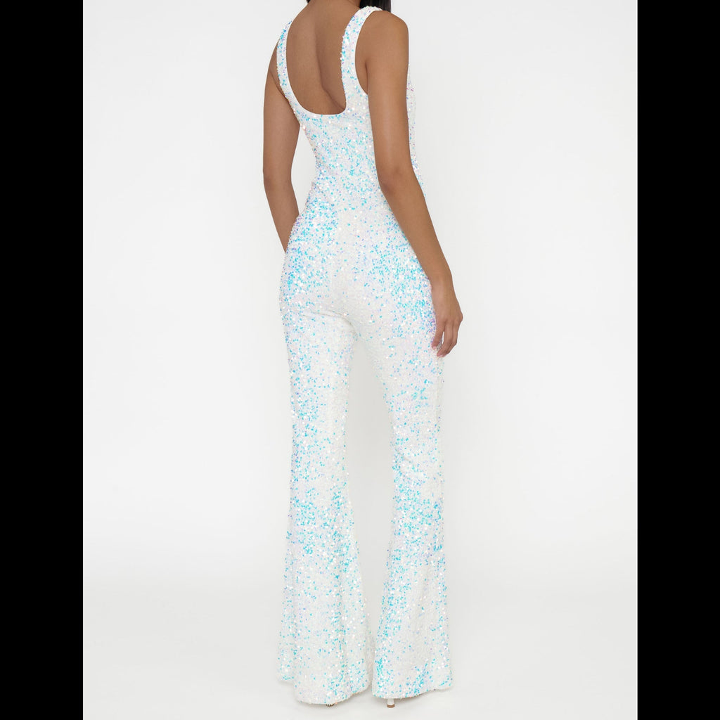 Show Me Your Mumu Sequin Jumpsuit Size XS | Women's Designer Party Jumpsuit
