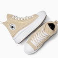 Converse Chuck Taylor All Star Move Platform Sherpa High Top Sneakers Size Kids 5.5/Women's 7