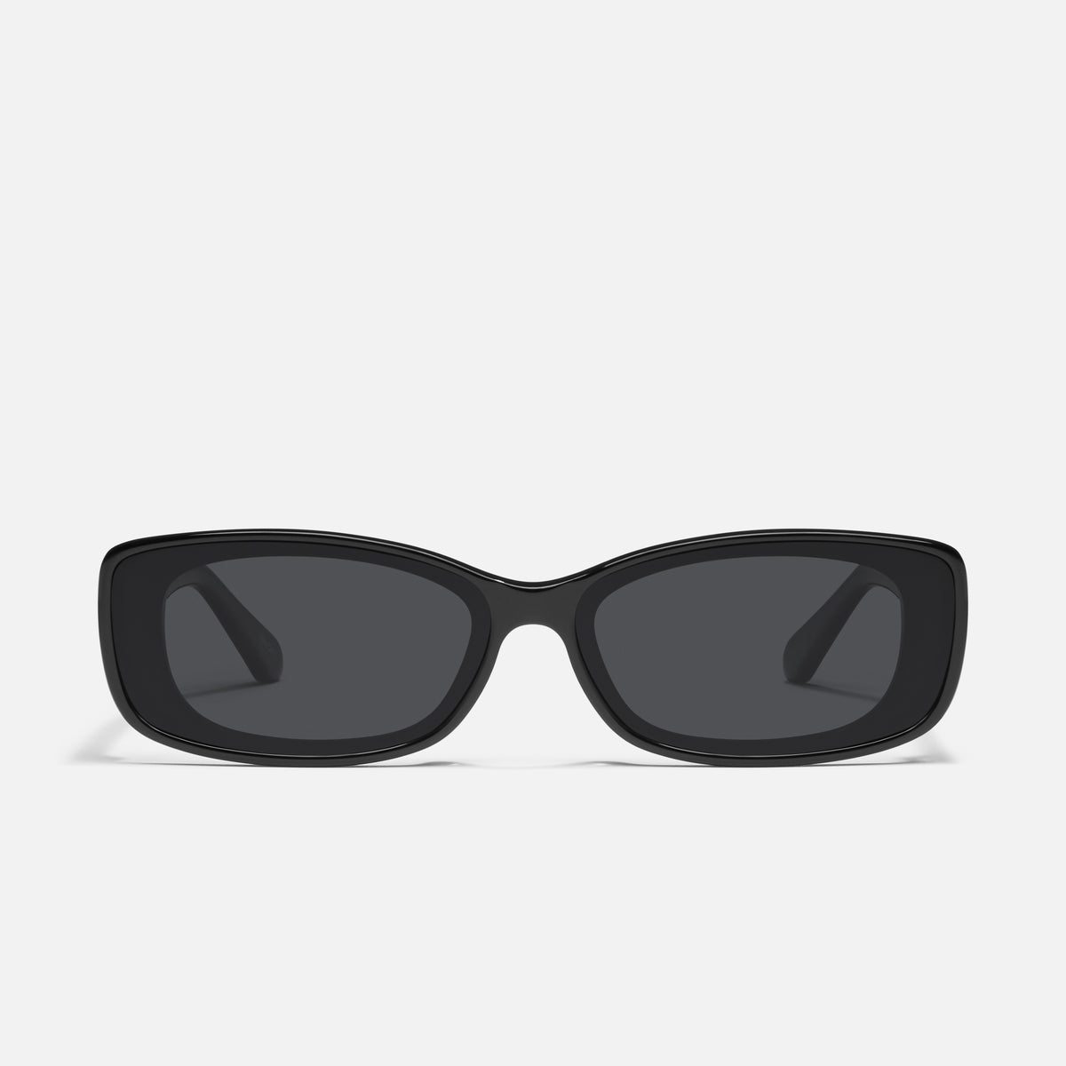 Quay Australia Vibe Check Black Sunglasses | Oversized Square UV Protection Shades